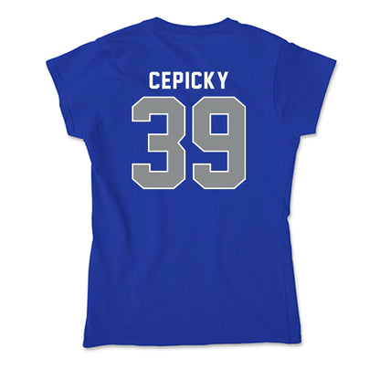 Memphis - NCAA Football : Gabriel Cepicky - Soft Style Women’s T-Shirt-1
