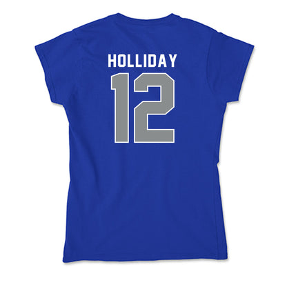 Memphis - NCAA Men's Soccer : Michael Holliday - Soft Style Women’s T-Shirt-1