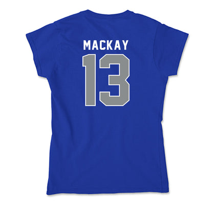 Memphis - NCAA Women's Soccer : Evelyn Mackay - Soft Style Women’s T-Shirt-1