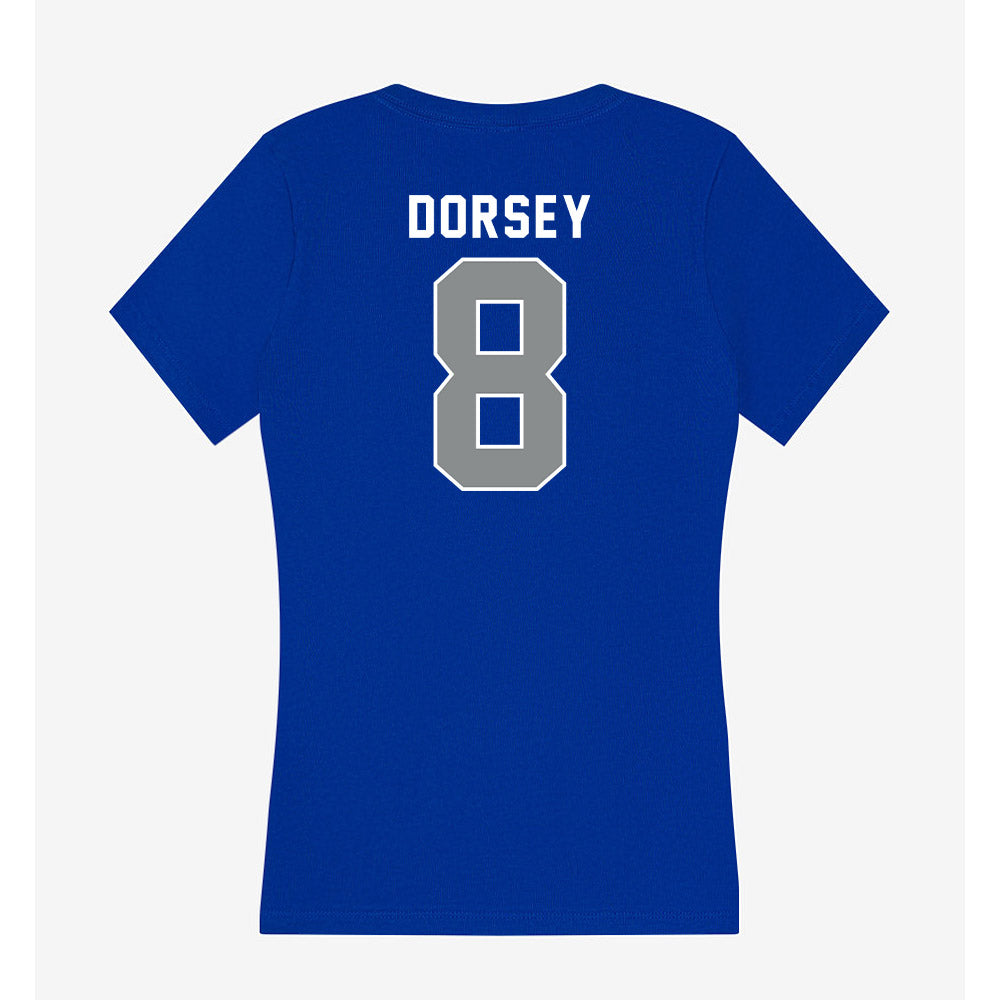 Memphis - NCAA Football : Bryce Dorsey - Women's V-Neck T-Shirt-1