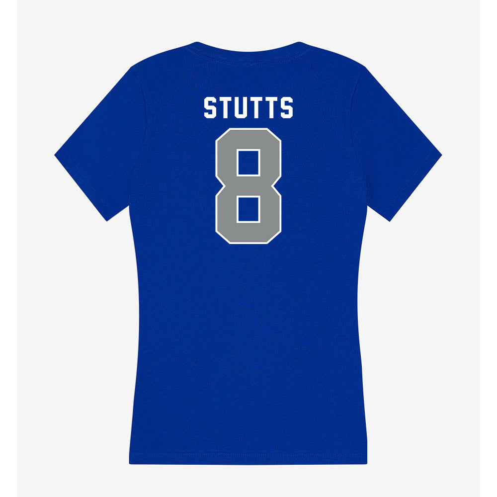 Memphis - NCAA Softball : Avery Stutts - Women's V-Neck T-Shirt-1