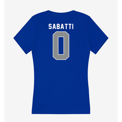 Memphis - NCAA Men's Soccer : Filip Sabatti - Women's V-Neck T-Shirt-1