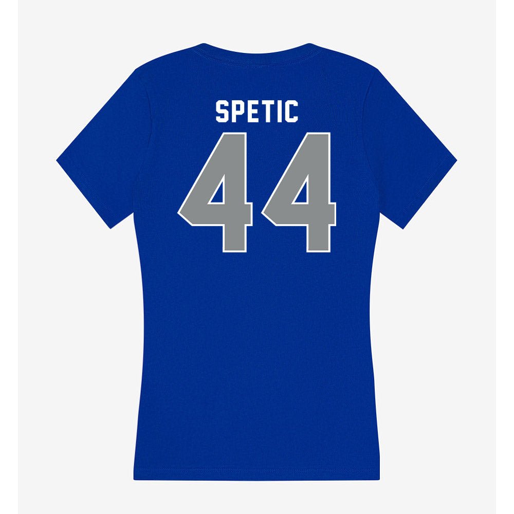 Memphis - NCAA Football : Gianni Spetic - Women's V-Neck T-Shirt-1