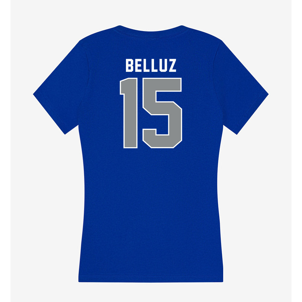 Memphis - NCAA Men's Soccer : Alessandro Belluz - Women's V-Neck T-Shirt-1