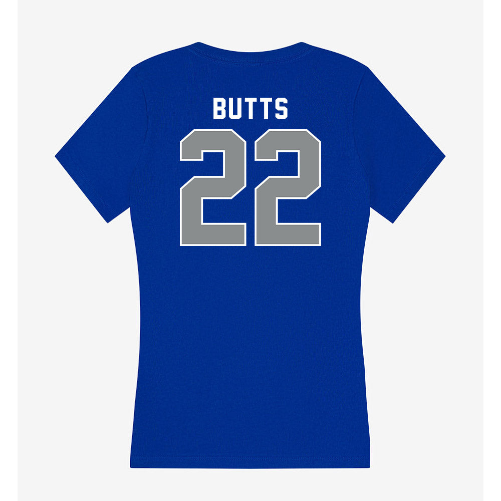 Memphis - NCAA Softball : Brylee Butts - Women's V-Neck T-Shirt-1