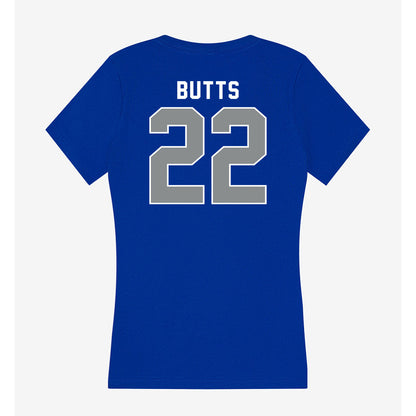 Memphis - NCAA Softball : Brylee Butts - Women's V-Neck T-Shirt-1
