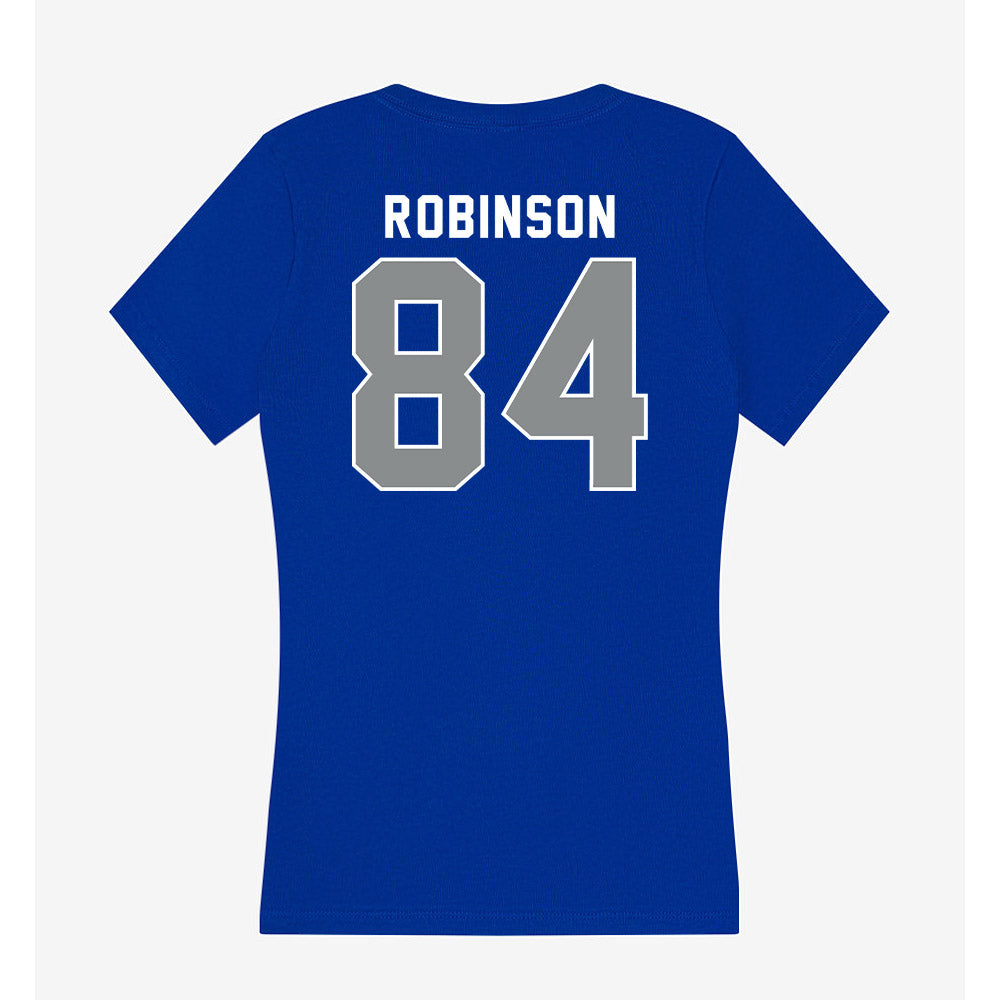 Memphis - NCAA Football : Nahmier Robinson - Women's V-Neck T-Shirt-1