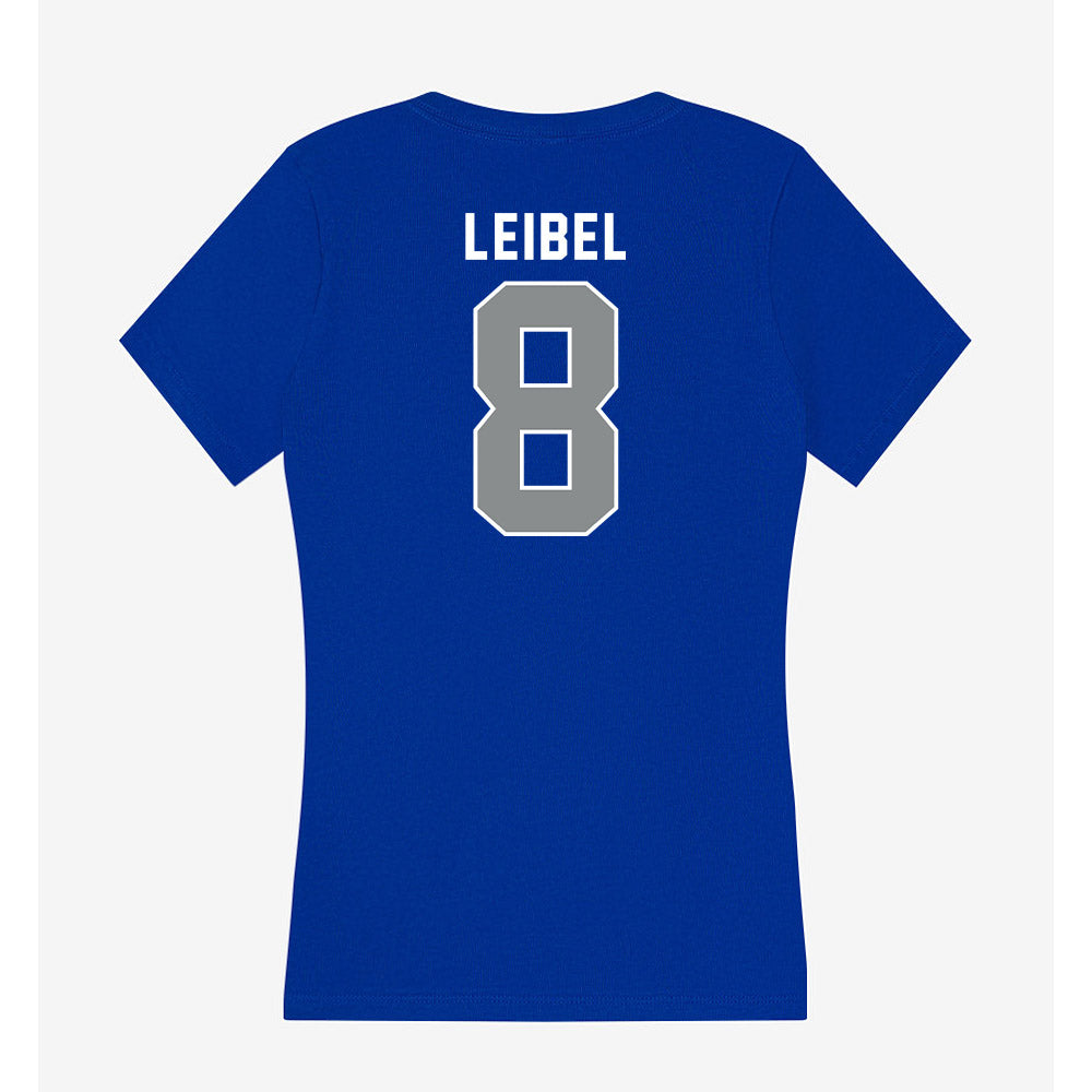Memphis - NCAA Women's Soccer : Natalie Leibel - Women's V-Neck T-Shirt-1