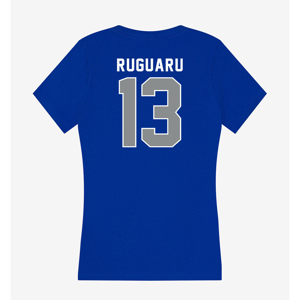 Memphis - NCAA Men's Soccer : Ryan ruguaru - Women's V-Neck T-Shirt-1