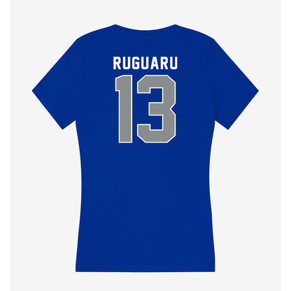 Memphis - NCAA Men's Soccer : Ryan ruguaru - Women's V-Neck T-Shirt-1