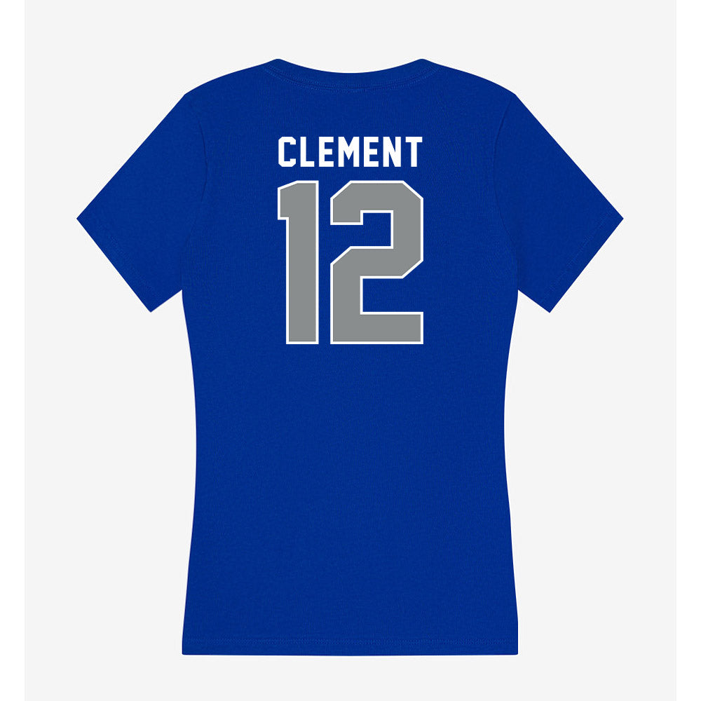 Memphis - NCAA Softball : Kayla Clement - Women's V-Neck T-Shirt-1