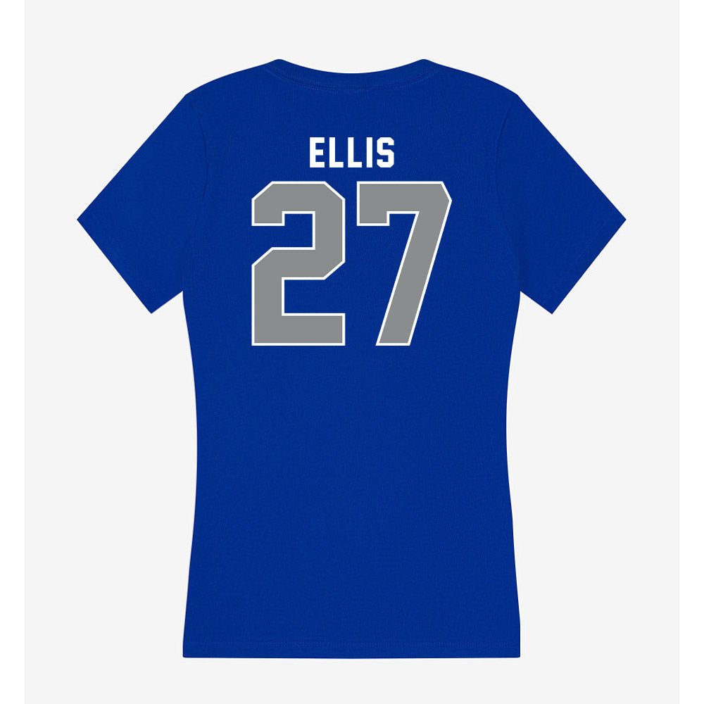 Memphis - NCAA Baseball : Luke Ellis - Women's V-Neck T-Shirt-1