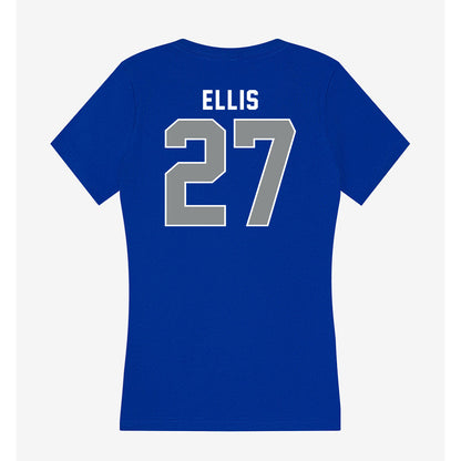 Memphis - NCAA Baseball : Luke Ellis - Women's V-Neck T-Shirt-1
