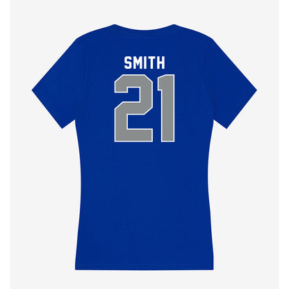 Memphis - NCAA Baseball : Charlie Smith - Women's V-Neck T-Shirt-1