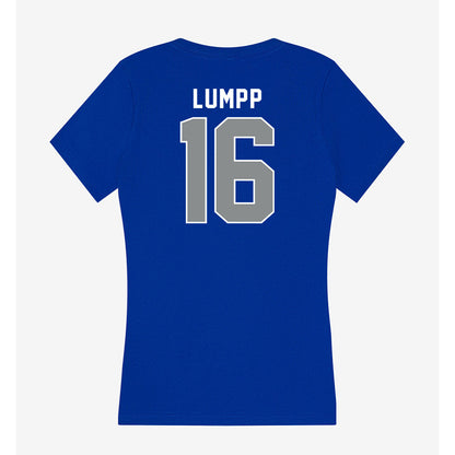 Memphis - NCAA Softball : Francesca Lumpp - Women's V-Neck T-Shirt-1