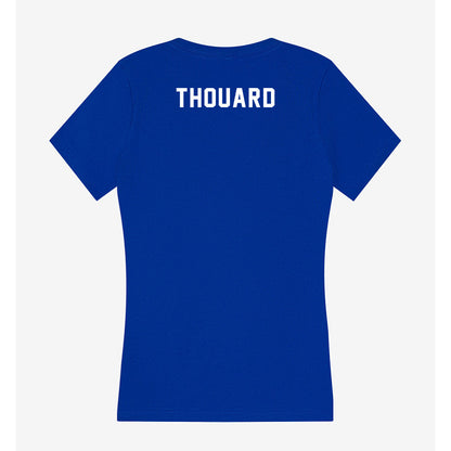 Memphis - NCAA Women's Tennis : Clemence Thouard - Women's V-Neck T-Shirt-1