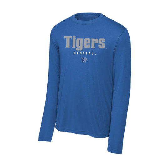 Memphis - NCAA Baseball : Michael Dallas - Activewear Long Sleeve T-Shirt-0