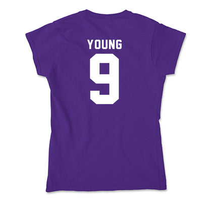 Tarleton State - NCAA Football : Tiar Young - Soft Style Women’s T-Shirt-1
