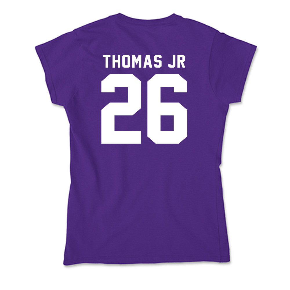 Tarleton State - NCAA Football : Andre Thomas Jr - Soft Style Women’s T-Shirt-1