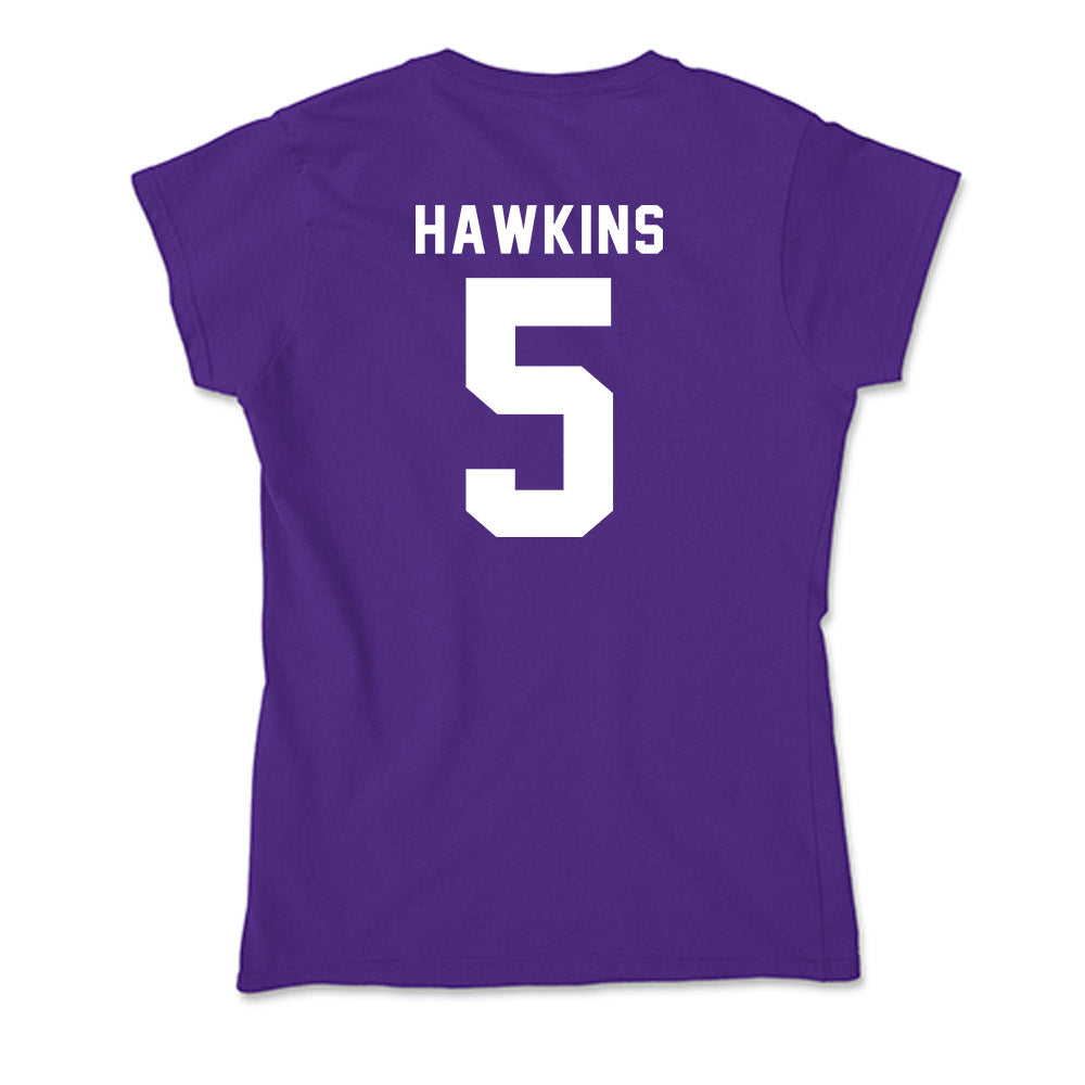 Tarleton State - NCAA Football : Dabari Hawkins - Soft Style Women’s T-Shirt-1