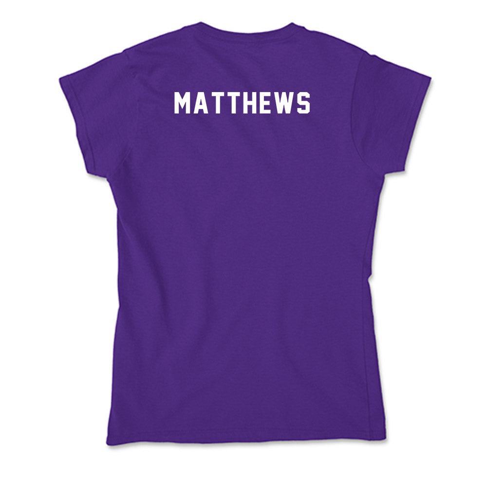 Tarleton State - NCAA Men's Track & Field : Aidan Matthews - Soft Style Women’s T-Shirt-1