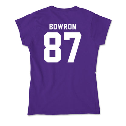 Tarleton State - NCAA Football : Wheeler Bowron - Soft Style Women’s T-Shirt-1