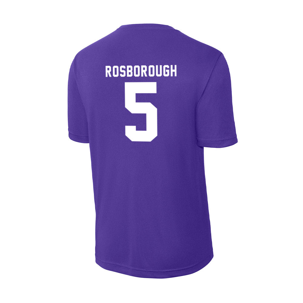 Tarleton State - NCAA Women's Basketball : Arieona Rosborough - Activewear T-Shirt-1