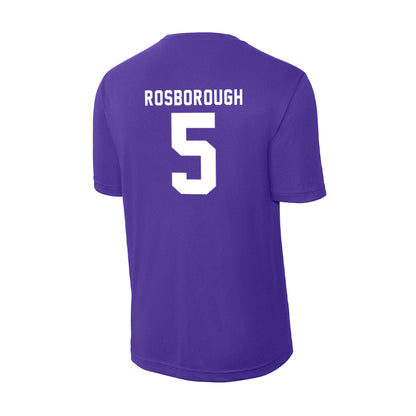 Tarleton State - NCAA Women's Basketball : Arieona Rosborough - Activewear T-Shirt-1