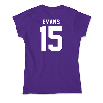 Tarleton State - NCAA Men's Basketball : Caleb Evans - Soft Style Women’s T-Shirt-1