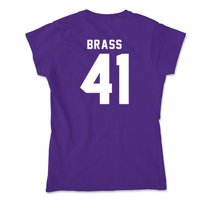 Tarleton State - NCAA Football : Reid Brass - Soft Style Women’s T-Shirt-1