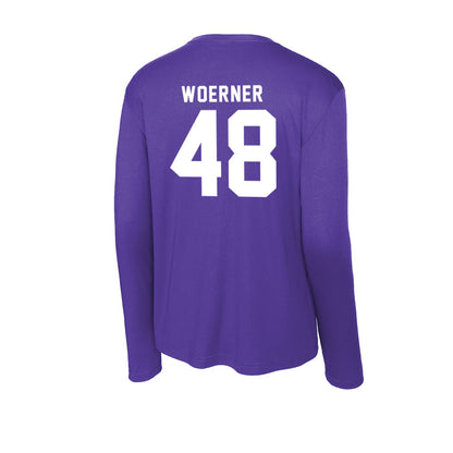 Tarleton State - NCAA Football : Reese Woerner - Activewear Long Sleeve T-Shirt-1