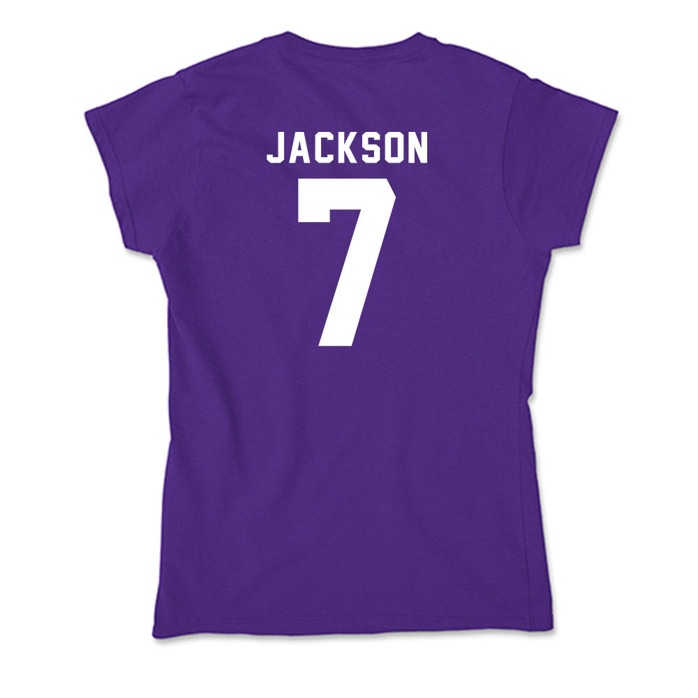 Tarleton State - NCAA Football : Jaylen Jackson - Soft Style Women’s T-Shirt-1