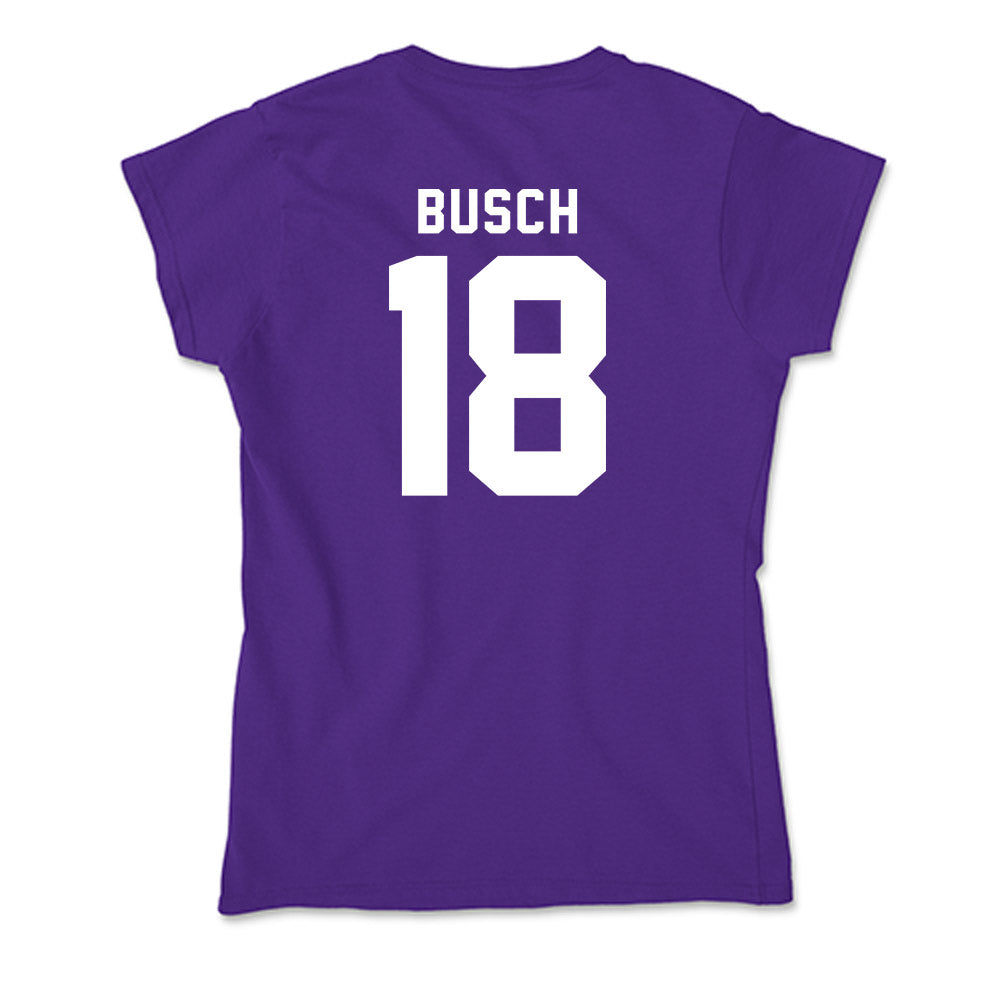 Tarleton State - NCAA Women's Volleyball : Tatum Busch - Soft Style Women’s T-Shirt-1