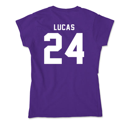 Tarleton State - NCAA Baseball : Aden Lucas - Soft Style Women’s T-Shirt-1