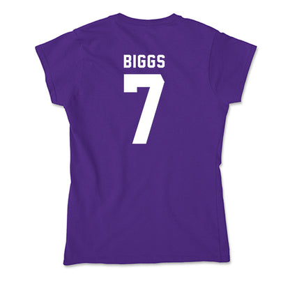 Tarleton State - NCAA Women's Volleyball : Taylynn Biggs - Soft Style Women’s T-Shirt-1