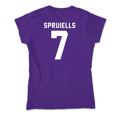 Tarleton State - NCAA Football : David Spruiells - Soft Style Women’s T-Shirt-1