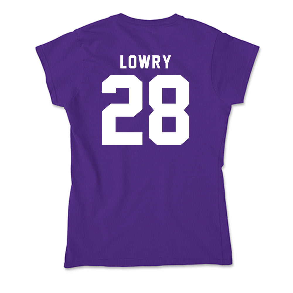 Tarleton State - NCAA Baseball : Cort Lowry - Soft Style Women’s T-Shirt-1