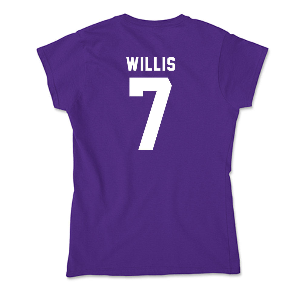 Tarleton State - NCAA Football : Marquis Willis - Soft Style Women’s T-Shirt-1