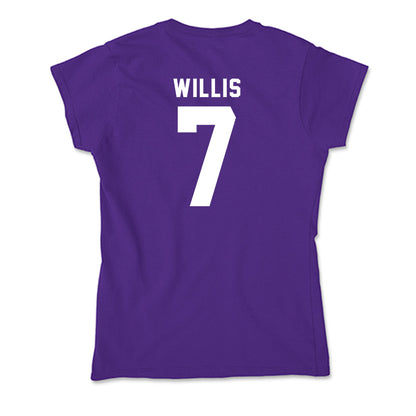 Tarleton State - NCAA Football : Marquis Willis - Soft Style Women’s T-Shirt-1