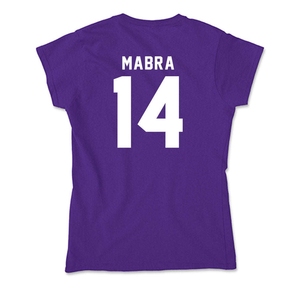 Tarleton State - NCAA Women's Soccer : Paisley Mabra - Soft Style Women’s T-Shirt-1