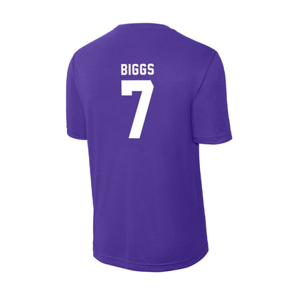 Tarleton State - NCAA Women's Volleyball : Taylynn Biggs - Activewear T-Shirt-1