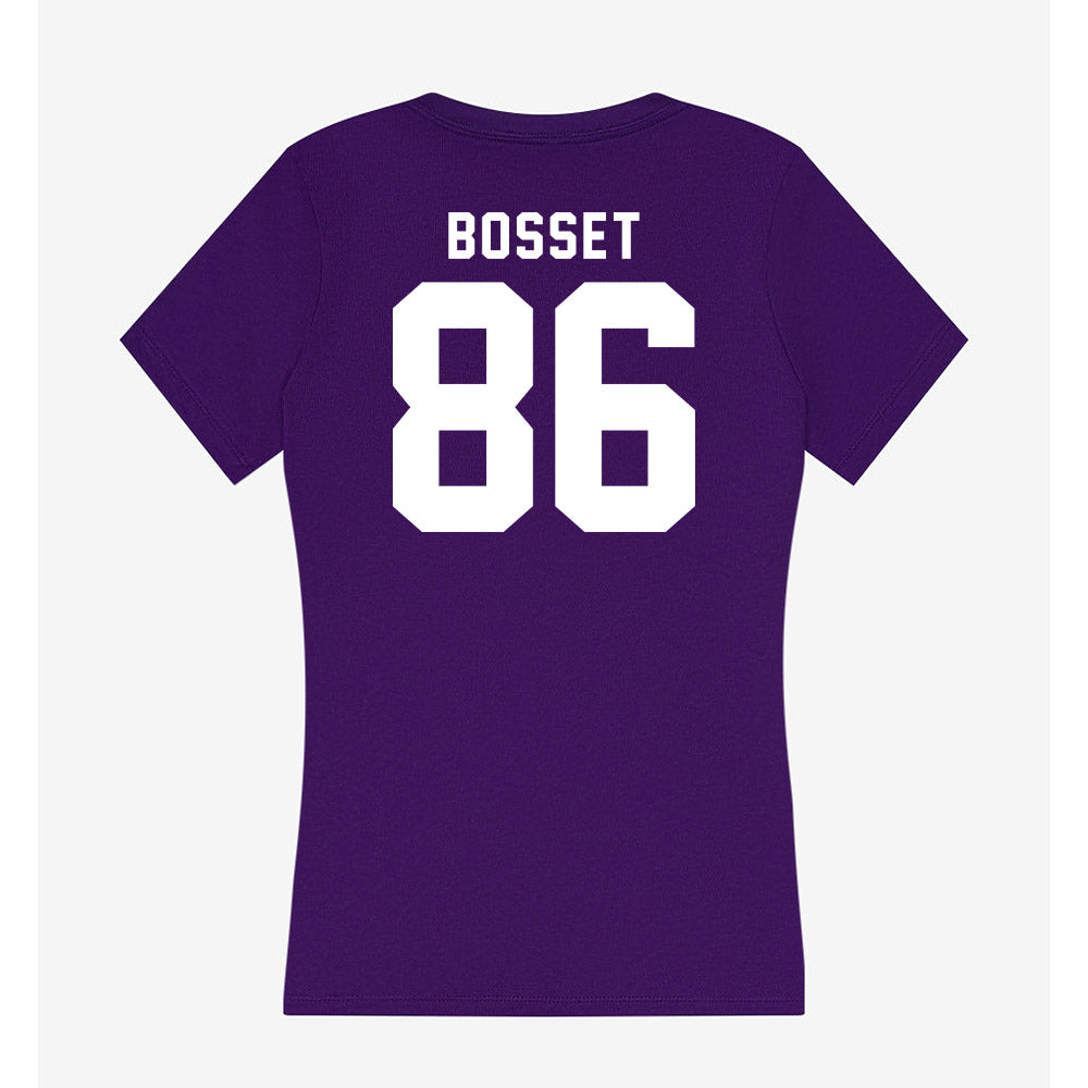 Tarleton State - NCAA Football : Matthew Bosset - Women's V-Neck T-Shirt-1