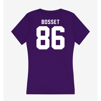 Tarleton State - NCAA Football : Matthew Bosset - Women's V-Neck T-Shirt-1