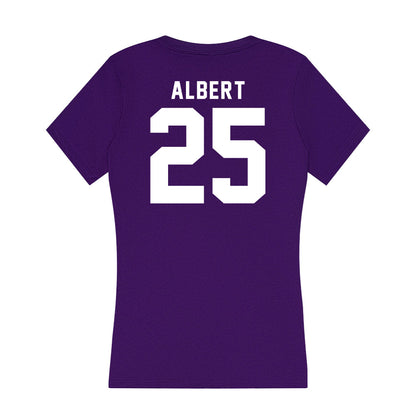 Tarleton State - NCAA Football : Steve Albert - Women's V-Neck T-Shirt-1