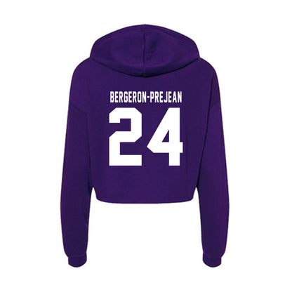 Tarleton State - NCAA Women's Soccer : Isa Bergeron-Prejean - Women's Crop Fleece Hoodie-1