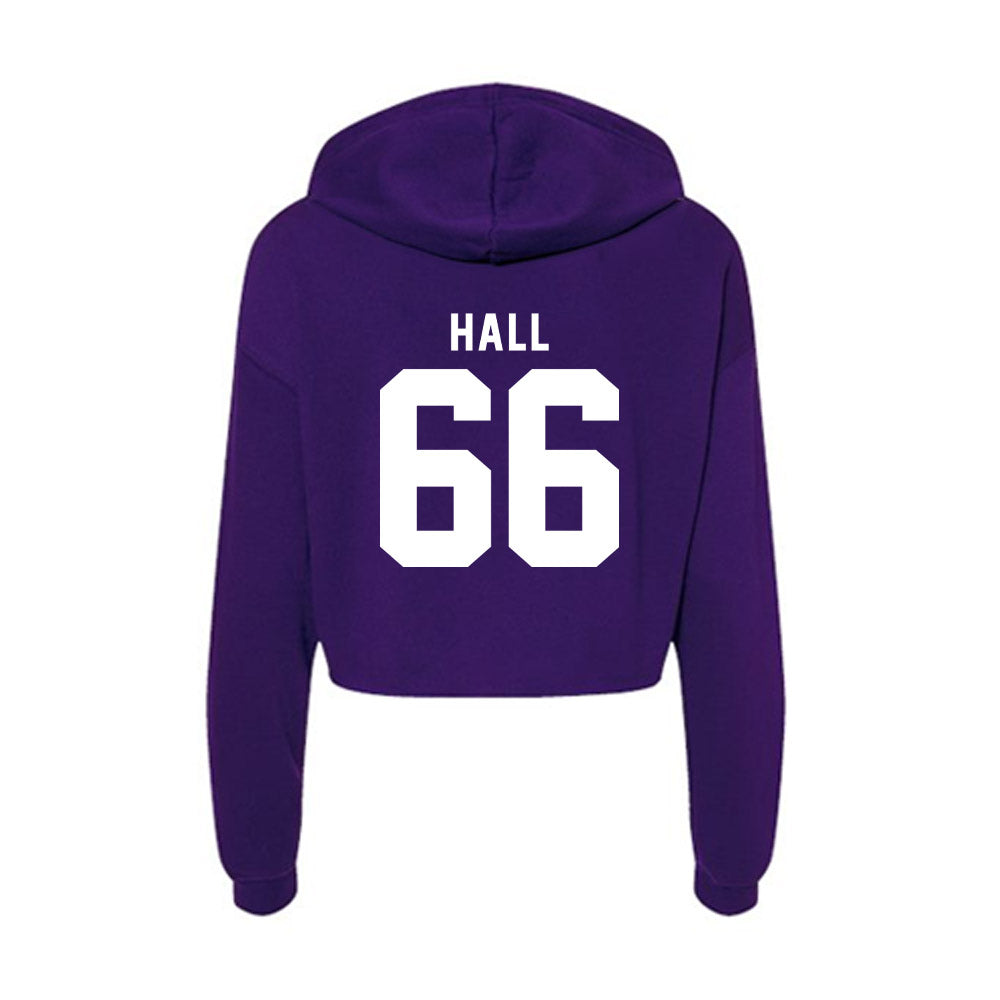 Tarleton State - NCAA Football : Jake Hall - Women's Crop Fleece Hoodie-1