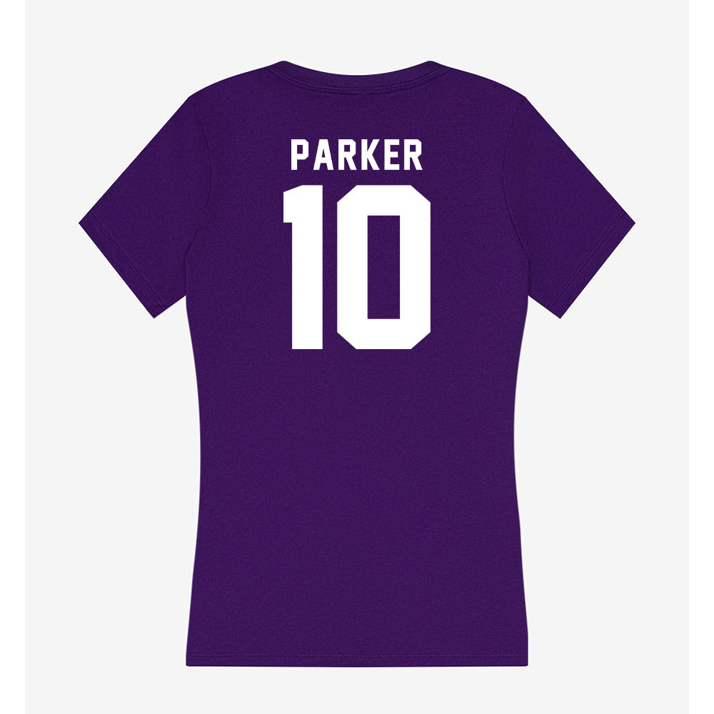 Tarleton State - NCAA Football : Bryce Parker - Women's V-Neck T-Shirt-1