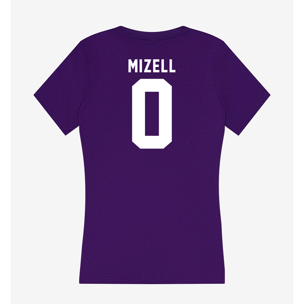 Tarleton State - NCAA Men's Basketball : Jordan Mizell - Women's V-Neck T-Shirt-1