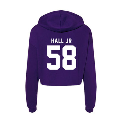 Tarleton State - NCAA Football : Artis Hall Jr - Women's Crop Fleece Hoodie-1