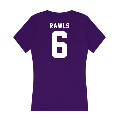 Tarleton State - NCAA Football : Ty Rawls - Women's V-Neck T-Shirt-1